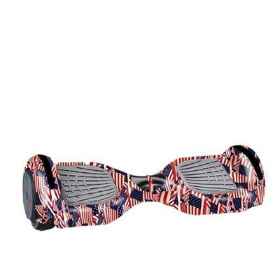 Hoverboard Infantil Skate Elétrico Texas America Usa Nº16 com self-balance e Bluetooth Smart Tech