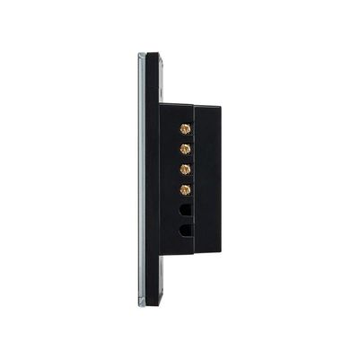 Interruptor Smart Wi-Fi Touch EWS 1002 com Controle Remoto e Comandos de Voz Preto Intelbras