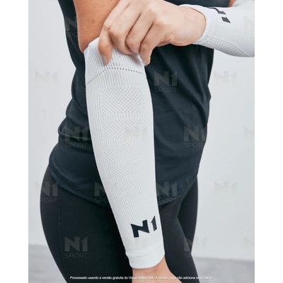 Protetor De Antebraço Branco P Voley Brasil Knit 3D