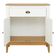 Aparador Colonial 80cm Mel Branco 2 Portas 1 Gaveta Movelbento