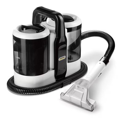Extratora e Higienizadora de Estofados Portátil Home Care 1600W 3 em 1 Karcher Preto com Branco / 220V