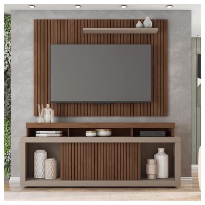 Composição Rack Aegon + Painel Aegon Fendi/havana