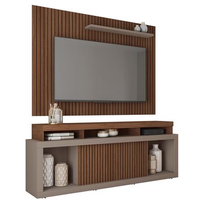 Composição Rack Aegon + Painel Aegon Fendi/havana