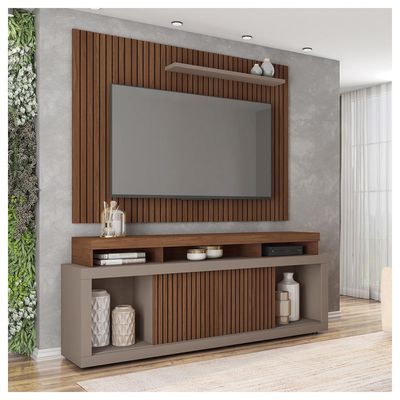 Composição Rack Aegon + Painel Aegon Fendi/havana