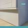Cozinha Completa Milla Smart 10 Portas 5 Gavetas MDF 250CM Branco