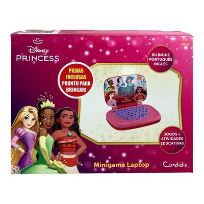 Kit Princesas Laptop Infantil Bilingue+ Veículo Smart Driver Candide