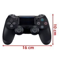 Controle Playstation PS4 para PS4 Smart TV PC Dupla Vibração Preto