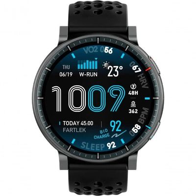 Smartwatch Amazfit Active Max AMOLED 1.5 Biocharge 25 Dias 4GB GPS
