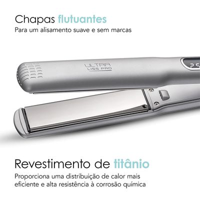 Prancha Progressiva Mondial Ultra Liss Pro 250C P-02-PRO Bivolt