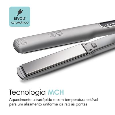 Prancha Progressiva Mondial Ultra Liss Pro 250C P-02-PRO Bivolt