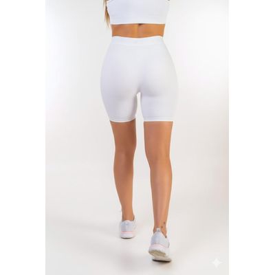 Bermuda de Compressão Branca M Proteção UV Knit 3D 15 25 mmH