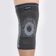 Par de Joelheira Knit Ortho Care Dellamed M / Cinza Chumbo