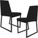 Kit 02 Cadeiras Decorativas Estofada Para Sala de Jantar Dafne L02 Corano Preto - Lyam Decor