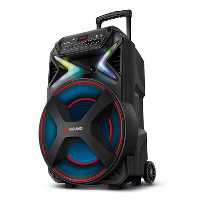 Caixa Amplificada Xsound Mondial Preto 1000W RMS Bivolt - CM-1000-N Bivolt