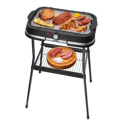 Churrasqueira Elétrica Mondial Preto 1800W - CH-09-BI 127V
