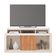 Rack Frost Conjunto Sala de Estar Mesa Book Caemmun Off White/Freijo