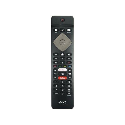 Controle Remoto Grupo MXT 01389 para Smart TV Philips 50PUG6654-78 Bivolt Preto