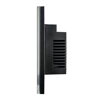 Interruptor Smart EWS1006 6 Teclas Touch com Controle Wi-Fi e Voz Preto Intelbras