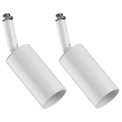 Kit 2 Spots para Trilho Perfilado Eletrocalha Branco Neo Dital Alumínio MR11 Direcionável