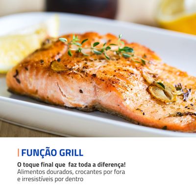 Forno Elétrico 60L Family Grill Inox Mondial Branco/Inox 1800W - FRN-60-WI 127V