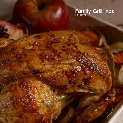 Forno Elétrico 60L Family Grill Inox Mondial Branco/Inox 1800W - FRN-60-WI 127V