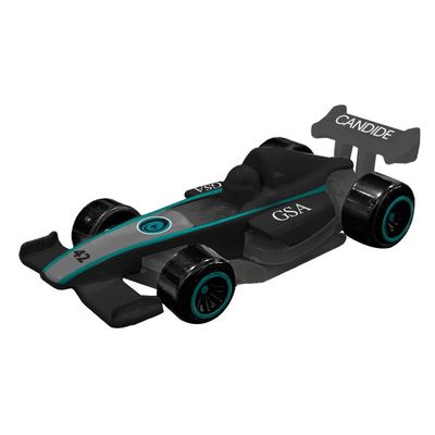 Carrinho Die Cast Fórmula GSA Verde