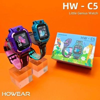 Smartwatch Infantil Howear Hw C5 Chip 2 Cameras Gps Sos