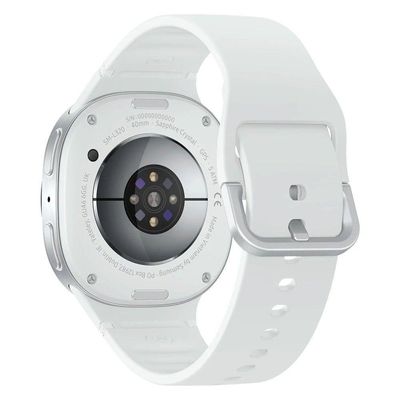 Smartwatch Samsung Galaxy Watch8 SM-L320 40mm com ECG e Oxigênio no Sangue 48h Bateria Prata