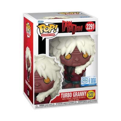 Boneco Funko Pop! Exclusivo DAN DA DAN - Vovó Turbo (Glow)
