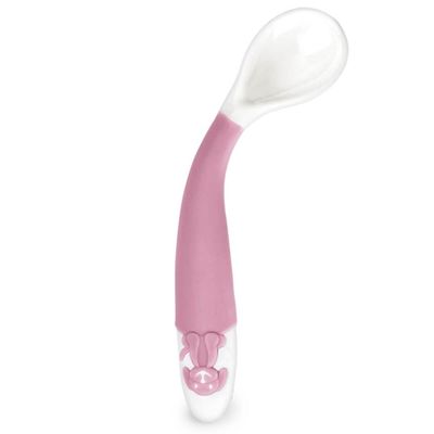Kit Talheres Flexíveis Infantil 6m+ Colher e Garfo Bebê Treinamento Menina Rosa Adoleta Bebê Rosa