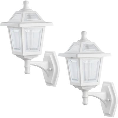 Jogo 2 Arandelas Luminárias Parede Jardins Halls Varandas Ravena E27 Bivolt Dital