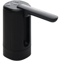 Bomba Recarregável para Galão d'Água 14,5x6x12cm Preta Lyor Portátil com Cabo USB e Mangueira
