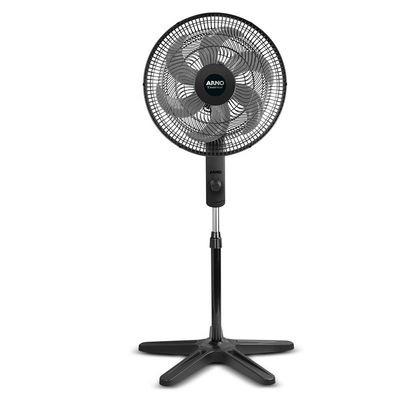 Ventilador de Coluna VD2C Essential 6 Pás 140W Arno Preto com cinza / 127V