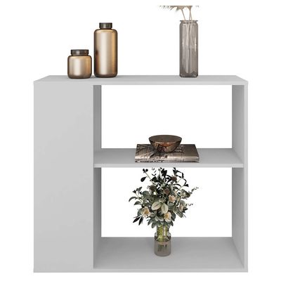 Aparador Opala Buffet Decorativo 1 Prateleira Caemmun Branco
