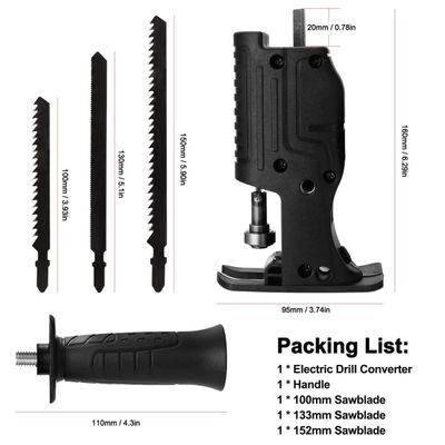 Adaptador Serra Para Furadeira Tico Tico Parafusadeira