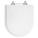 Assento Sanitário Smart Alongado Resina Plástica Parafusado Convencional Branco 40CM