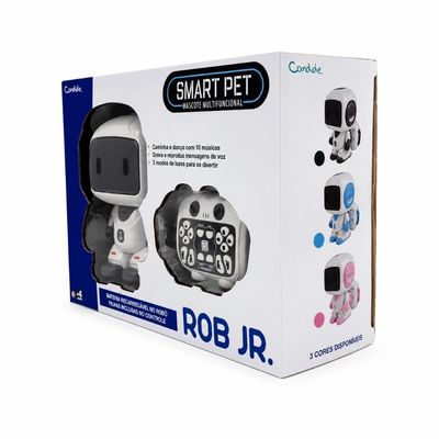 Robô Interativo com Controle Remoto Kid Robot - Cinza