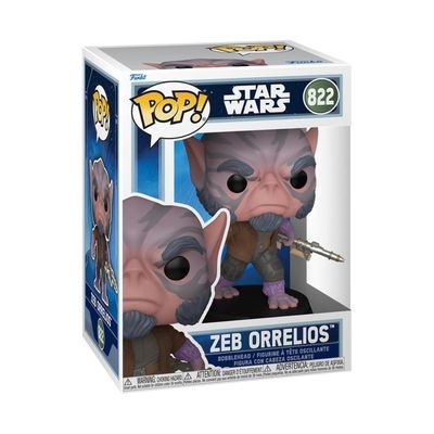 Boneco Funko Pop! Star Wars Mandalorian e Grogu - Zeb