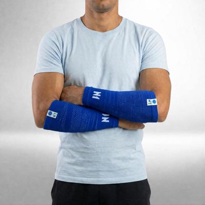 Protetor De Antebraço Azul Gg Licenciado Cruzeiro Alta