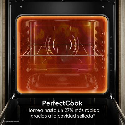 Fogão 4 bocas Electrolux Preto Experience Mesa de Vidro, 2 Fornos e Grade de Ferro Fundido (FE4DB) 127V