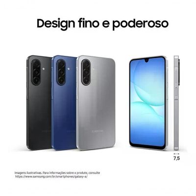 Smartphone Samsung Galaxy A17 5G 4GB RAM 128GB Câmera 50MP Tela Super AMOLED 6,7