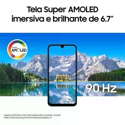 Smartphone Samsung Galaxy A17 5G 4GB RAM 128GB Câmera 50MP Tela Super AMOLED 6,7