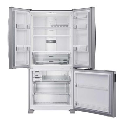 Geladeira Brastemp French Door Frost Free Inverter 559L BRO85MK Cinza 220V