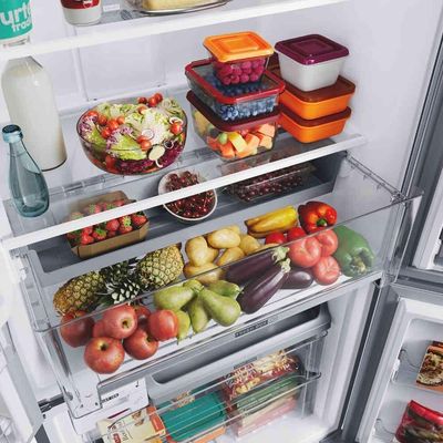 Geladeira Brastemp French Door Frost Free Inverter 559L BRO85MK Cinza 220V