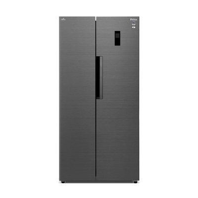 Geladeira Philco Side By Side Frost Free Inverter 460L PRF46C Inox 110V