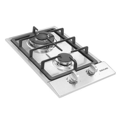 Fogão De Mesa Cooktop 2 Bocas Aço Inox à Gás Suggar Fg2002ix Bivolt