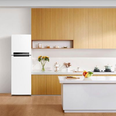 Geladeira Frost Free Duplex 425L Inverter Branca Midea MDRT572EVD013 Bivolt