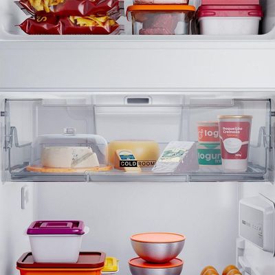 Geladeira BRM46MK Frost Free Duplex 385 Litros Brastemp Inox 220V