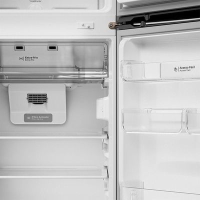 Geladeira CRM50MK 412 Litros Frost Free Consul Inox 220V