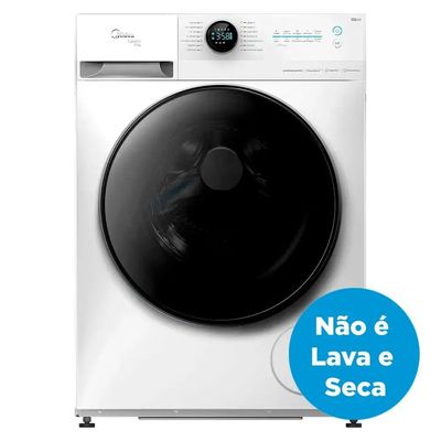 Máquina De Lavar Midea 13kg Healthguard Smart Inverter MF200W130WB Branca 220V